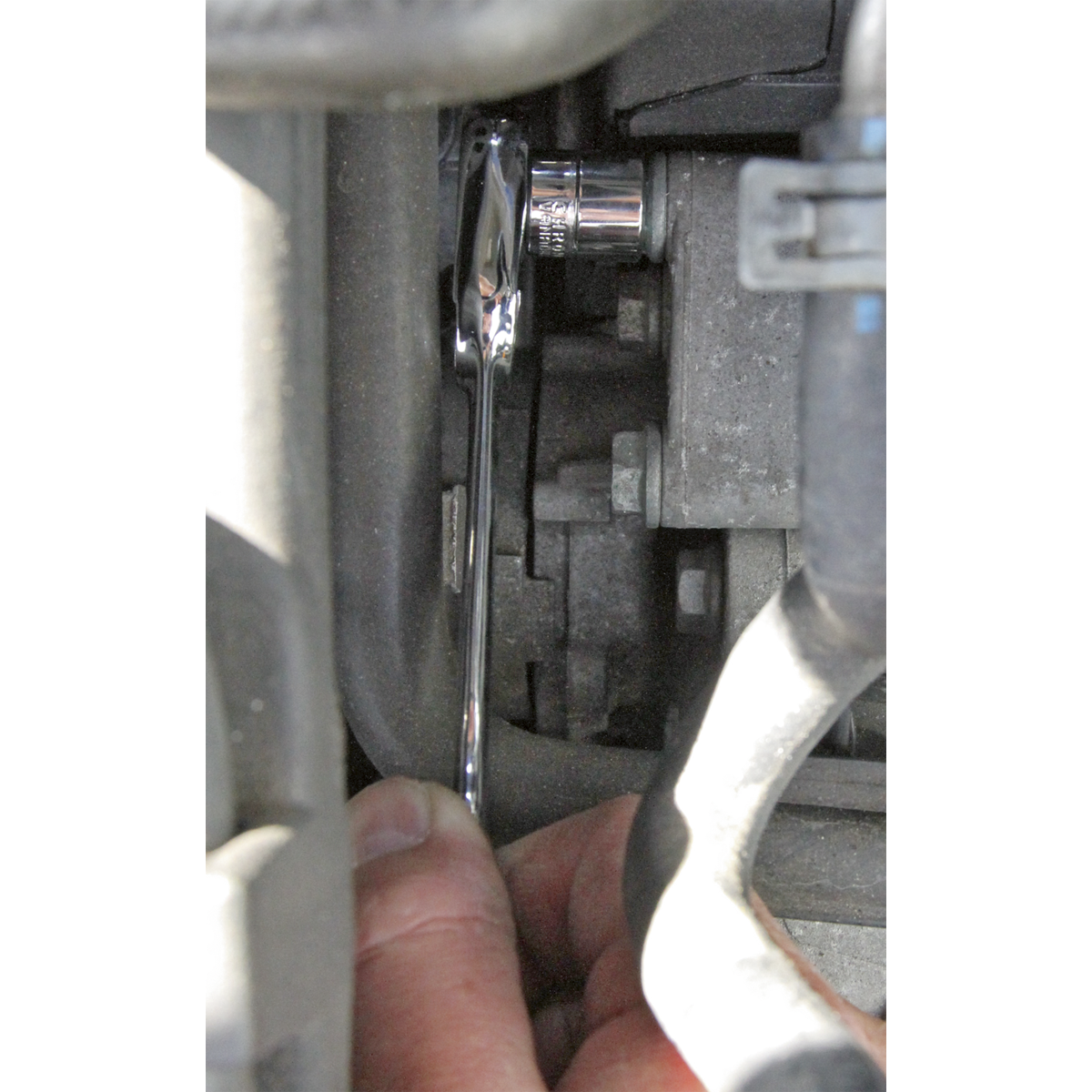 Low Profile Ratchet Wrench 3/8"Sq Drive AK5781