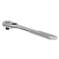 Low Profile Ratchet Wrench, Flip Reverse 3/8"Sq Drive AK5784