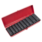 Deep Impact Socket Set 1/2"Sq Drive 10pc AK58/11M