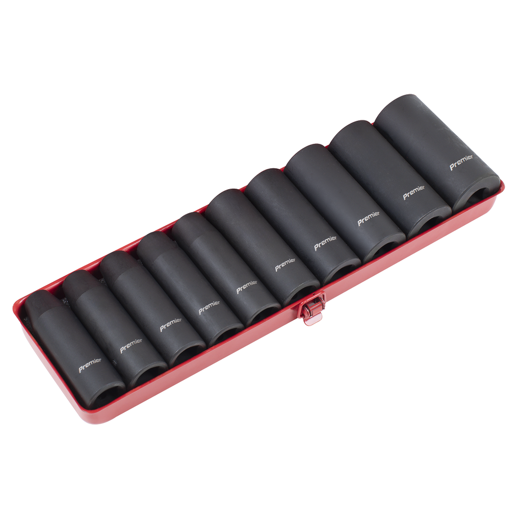 Deep Impact Socket Set 1/2"Sq Drive 10pc AK58/11M