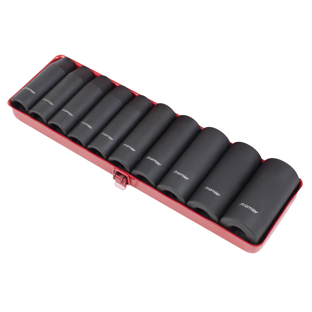 Deep Impact Socket Set 1/2"Sq Drive 10pc AK58/11M