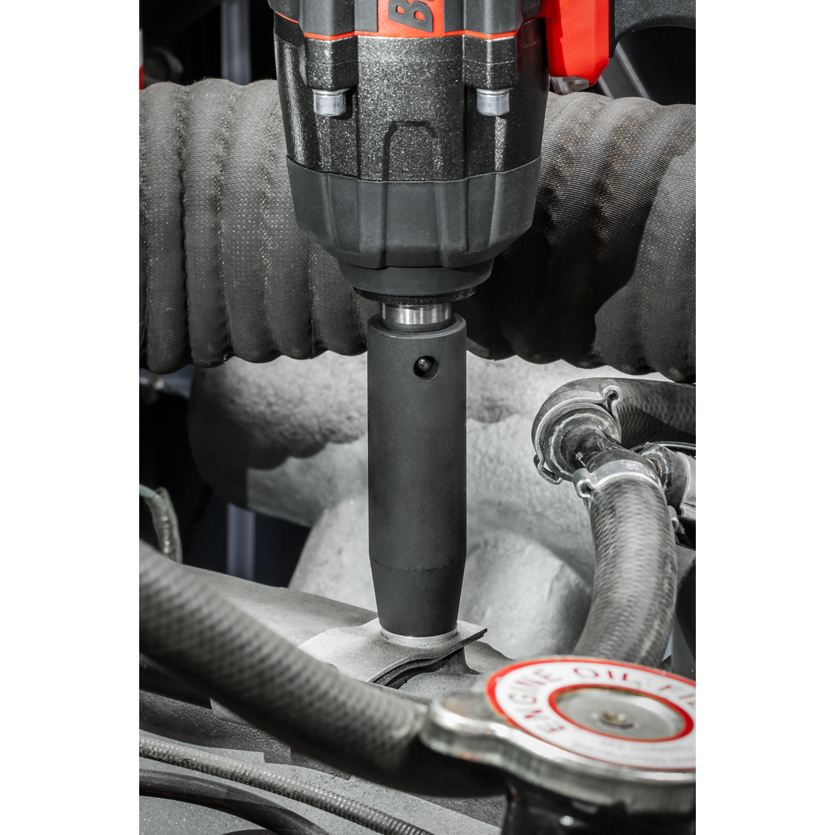 Deep Impact Socket Set 1/2"Sq Drive 15pc AK5815M