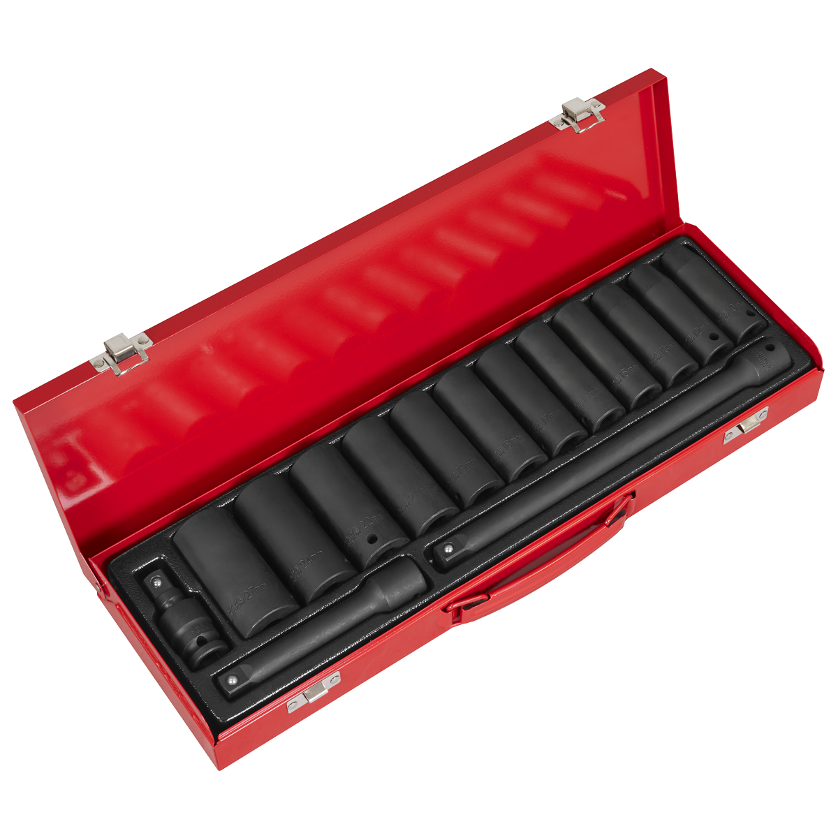 Deep Impact Socket Set 1/2"Sq Drive 15pc AK5815M
