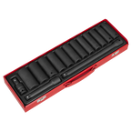 Deep Impact Socket Set 1/2"Sq Drive 15pc AK5815M