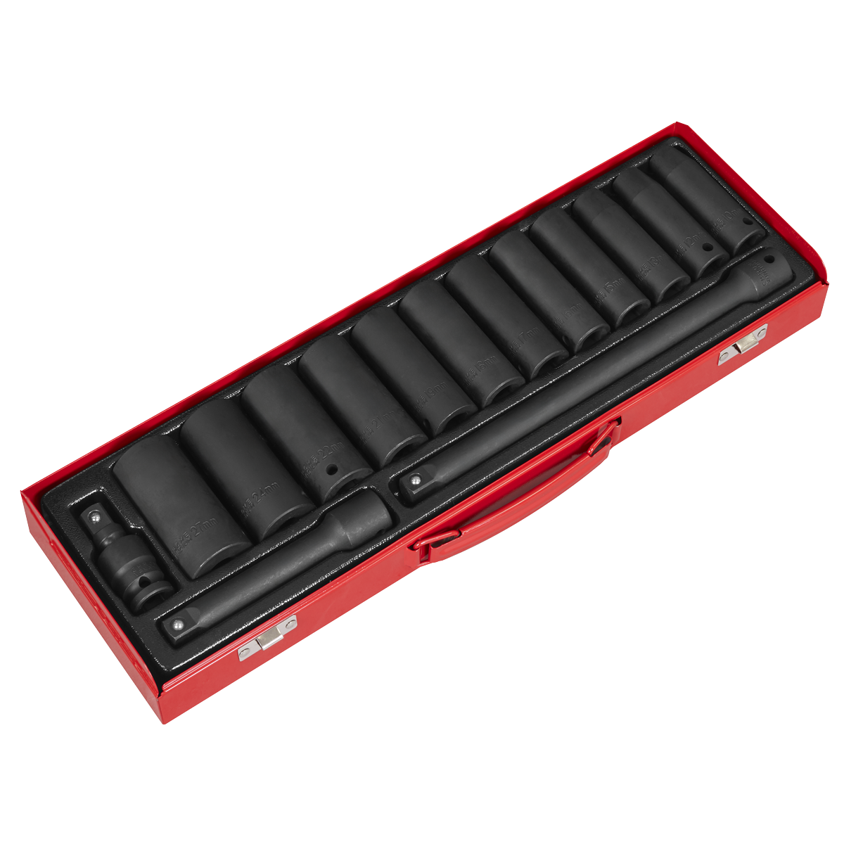 Deep Impact Socket Set 1/2"Sq Drive 15pc AK5815M