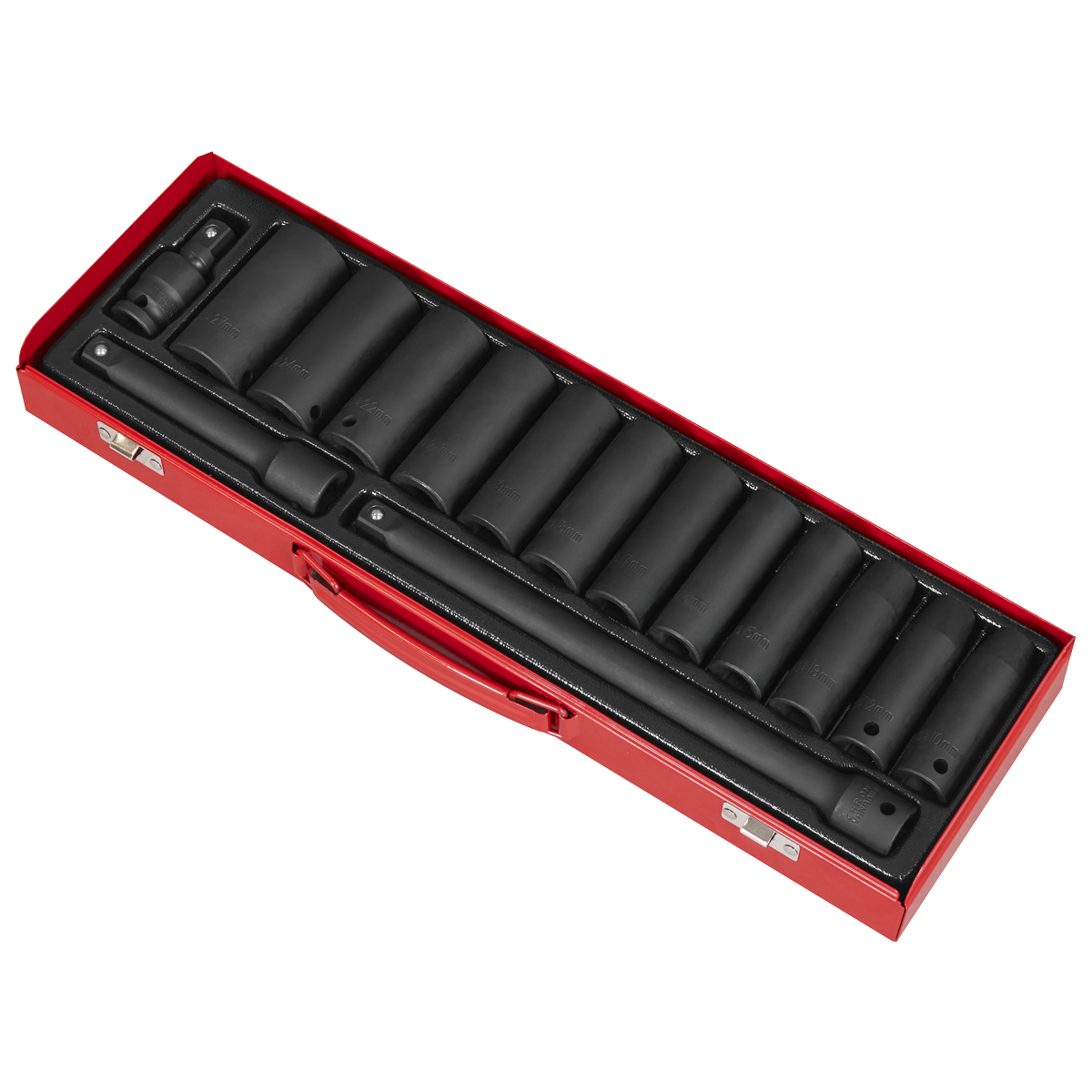 Deep Impact Socket Set 1/2"Sq Drive 15pc AK5815M