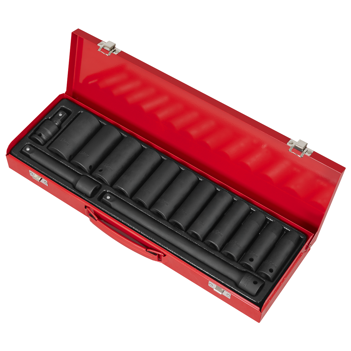 Deep Impact Socket Set 1/2"Sq Drive 15pc AK5815M