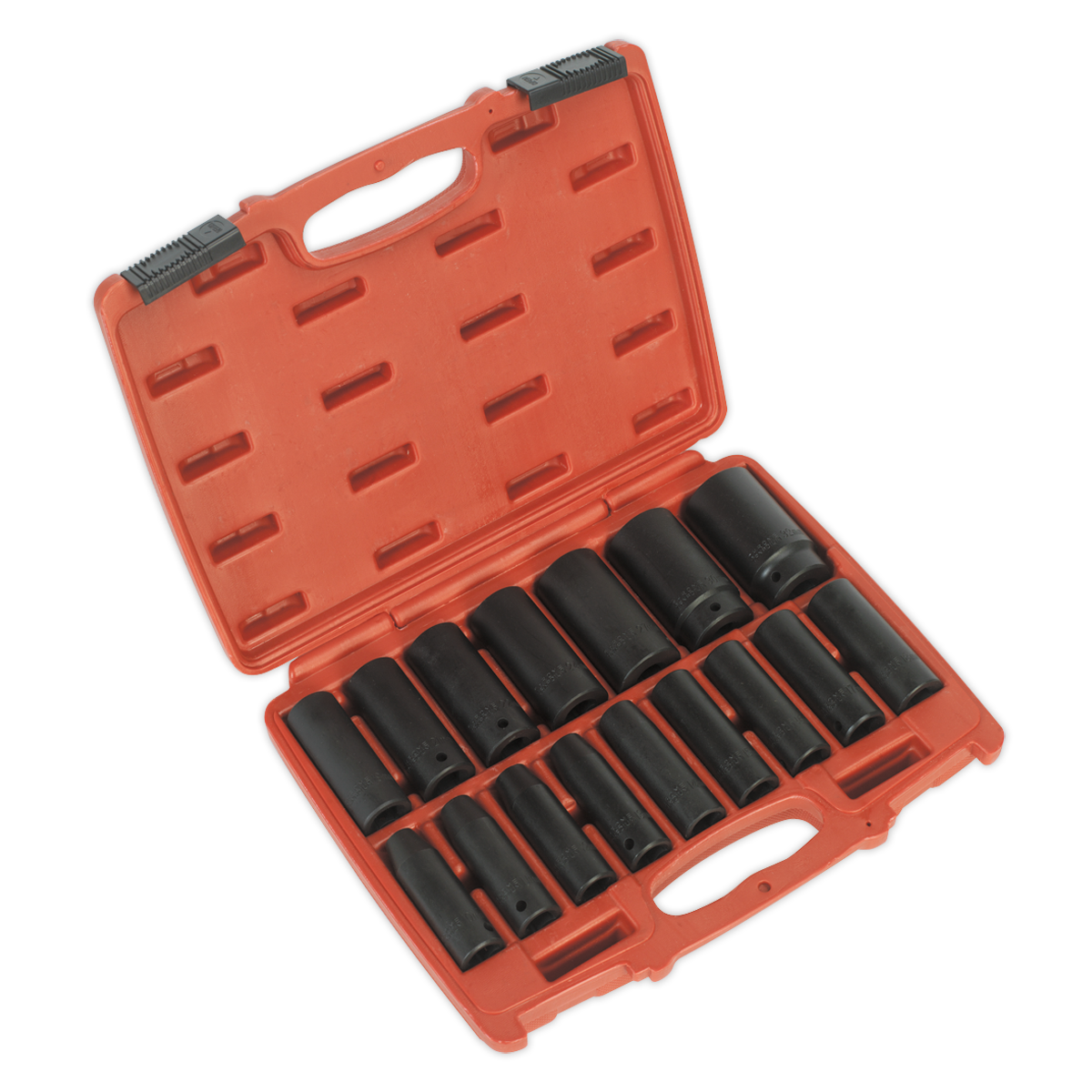 Deep Impact Socket Set 1/2"Sq Drive 16pc AK5816M