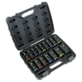 Deep Impact Socket Set 1/2"Sq Drive 16pc AK5818M