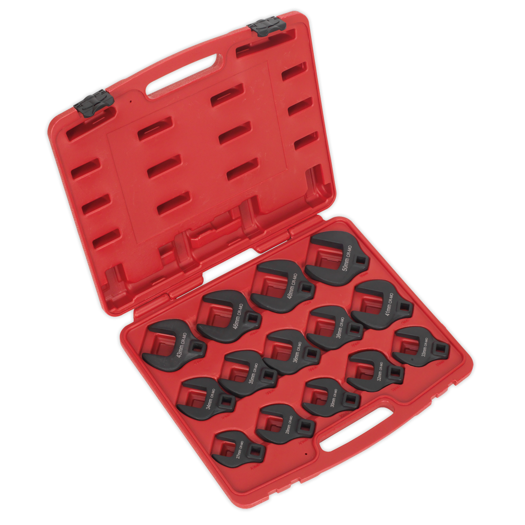 Crow's Foot Spanner Set 1/2"Sq Drive 14pc AK59831
