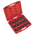 Crow's Foot Spanner Set 1/2"Sq Drive 14pc AK59831