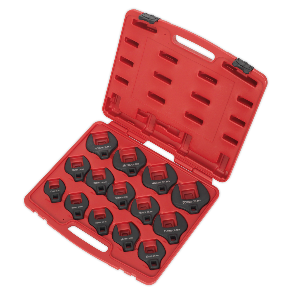 Crow's Foot Spanner Set 1/2"Sq Drive 14pc AK59831