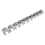 Crow's Foot Open-End Spanner Set 3/8"Sq Drive 10pc AK5989