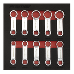 Torque Adaptor Spanner Set 3/8"Sq Drive 10pc AK59895