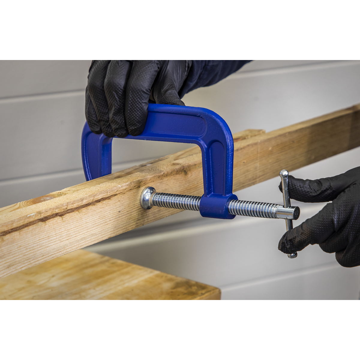 G-Clamp Set 100mm 4pc AK60044