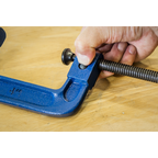 Quick Release G-Clamp 100mm AK6004Q