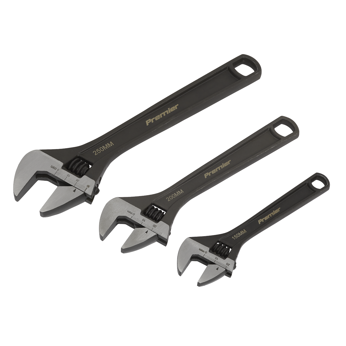 Adjustable Wrench Set 3pc AK607