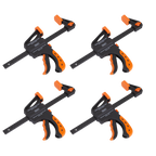 Ratchet Bar Clamp Set 150mm 4pc AK61014