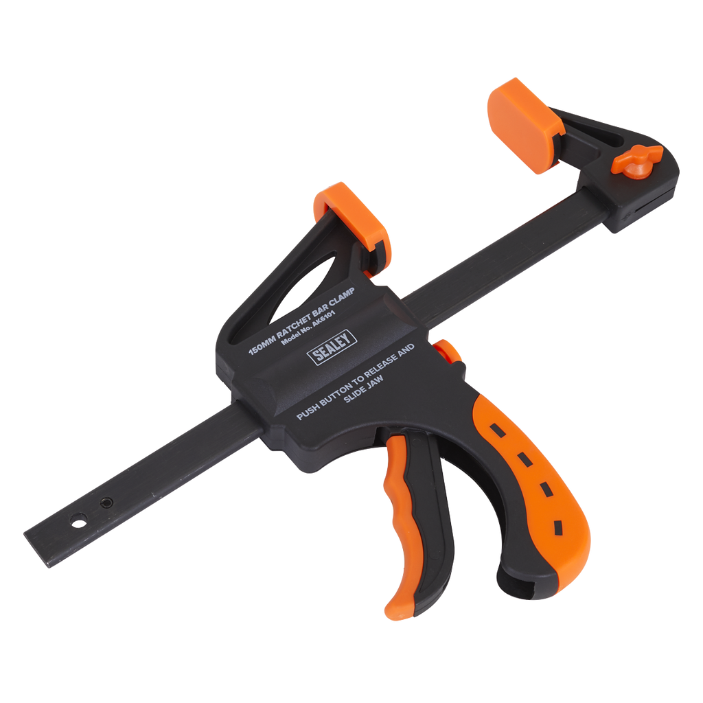 Ratchet Bar Clamp Set 150mm 4pc AK61014