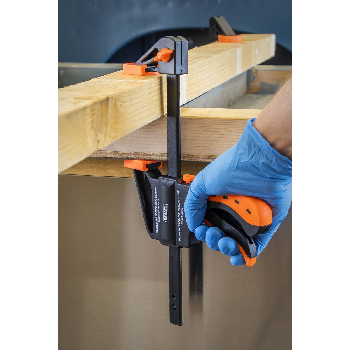 Ratchet Bar Clamp 150mm AK6101