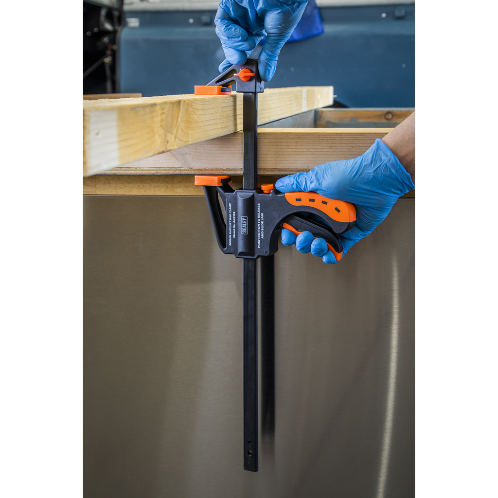 Ratchet Bar Clamp Set 300mm 4pc AK61024