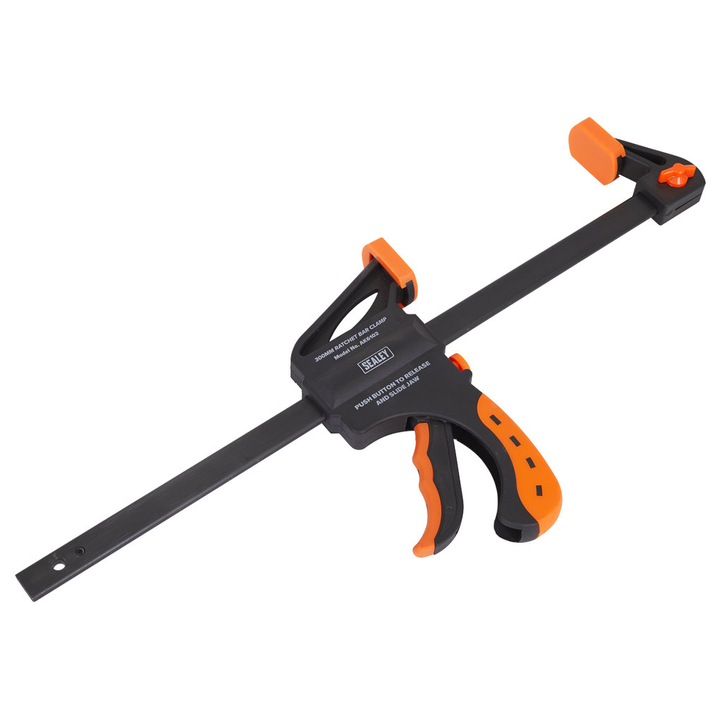 Ratchet Bar Clamp Set 300mm 4pc AK61024