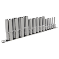 TRX-Star* Deep Socket Set 1/4", 3/8" & 1/2"Sq Drive E4-E24 14pc AK6114