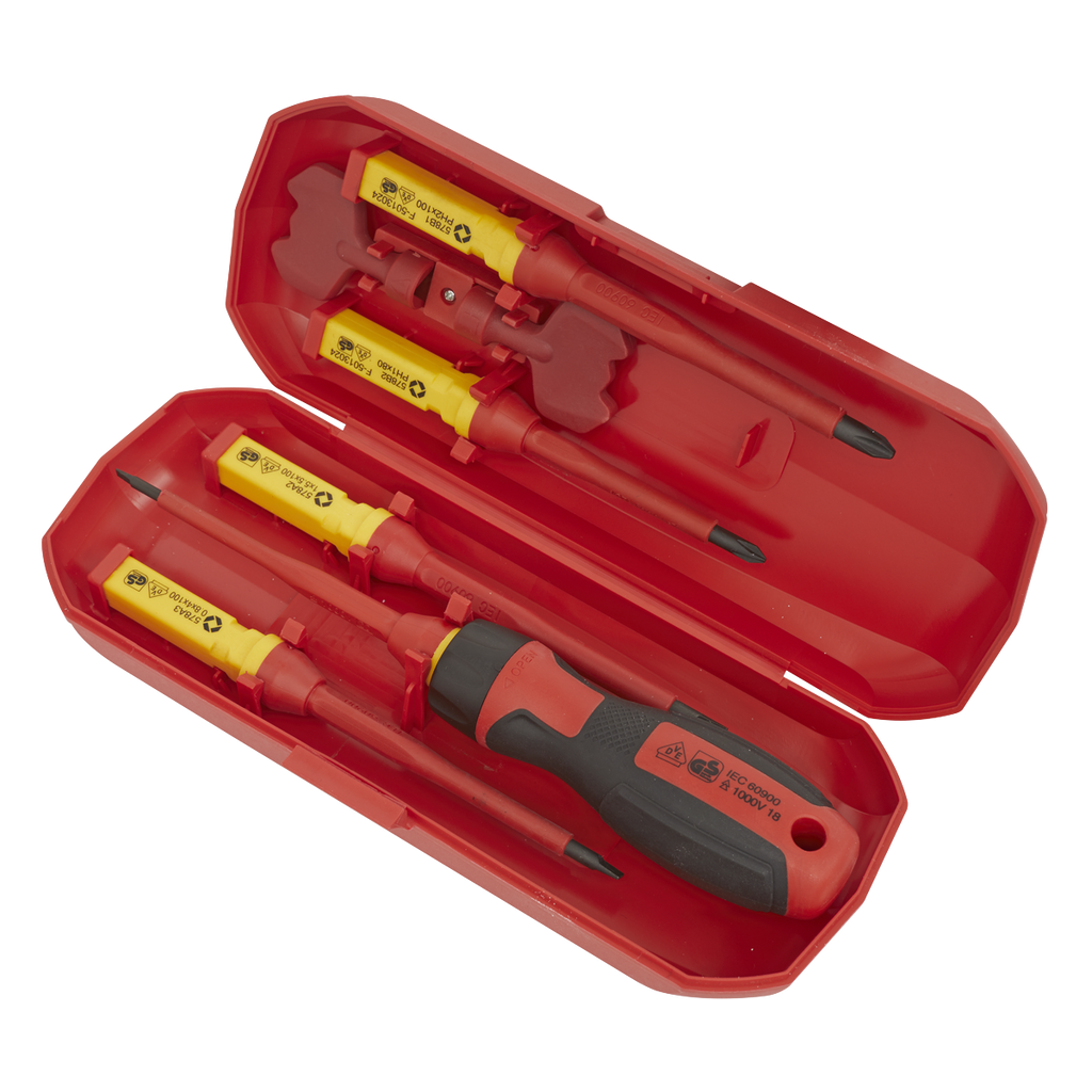 Interchangeable Screwdriver Set 8pc - VDE Approved AK61280