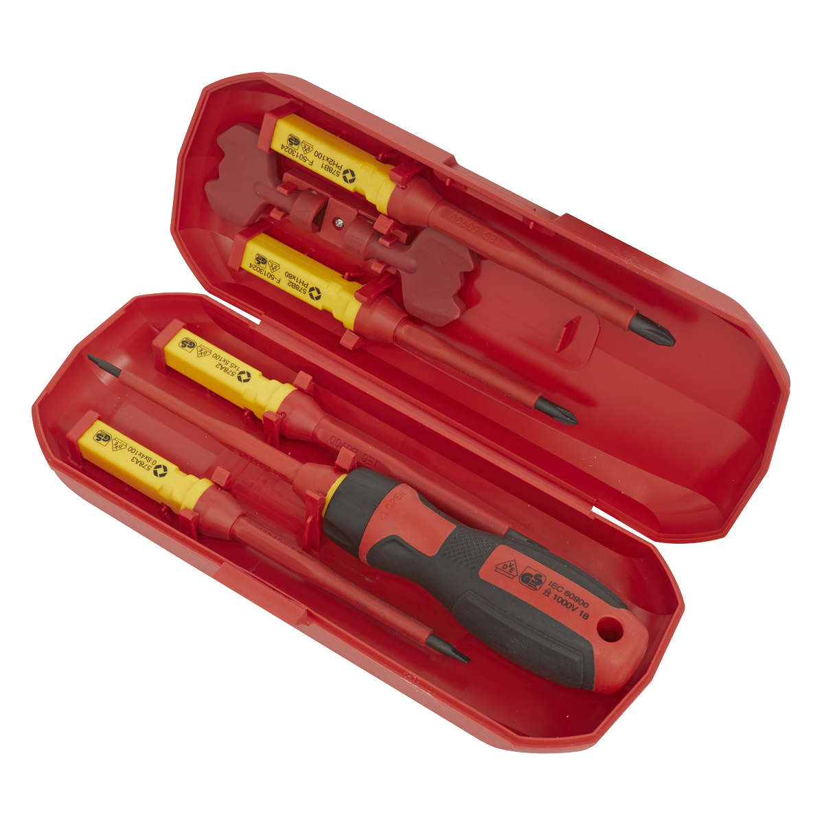 Interchangeable Screwdriver Set 8pc - VDE Approved AK61280