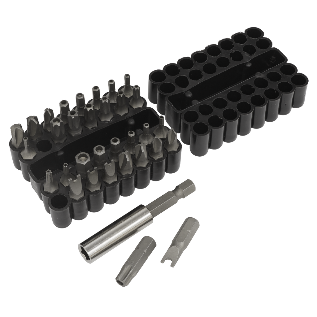 Power Tool Security Bit & Magnetic Adaptor Set 33pc AK614