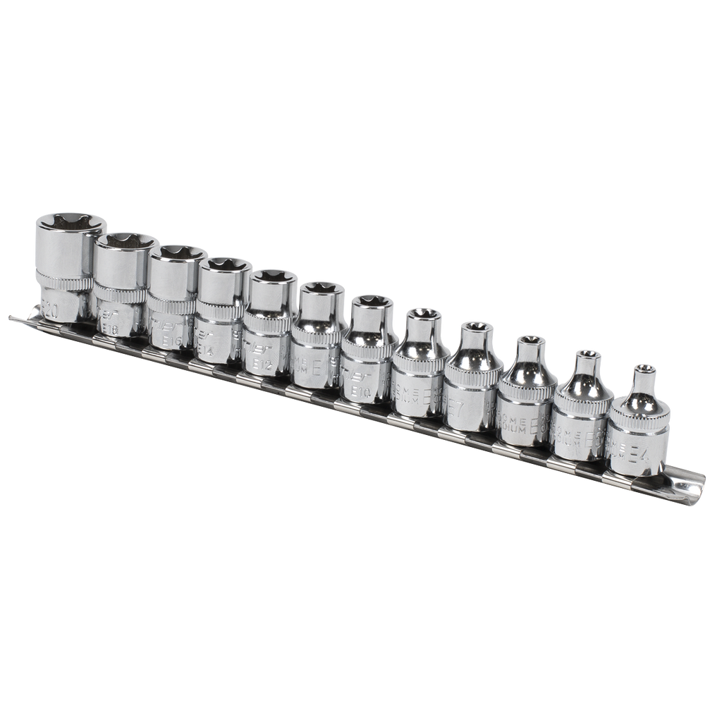 TRX-Star* Socket Set 3/8"Sq Drive E4-E20 12pc AK61806