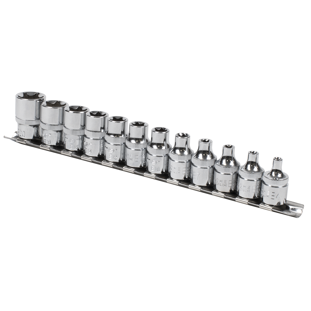 TRX-Star* Socket Set 3/8"Sq Drive E4-E20 12pc AK61806