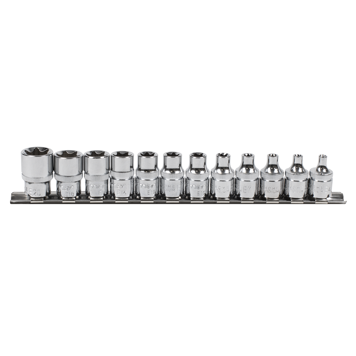 TRX-Star* Socket Set 3/8"Sq Drive E4-E20 12pc AK61806
