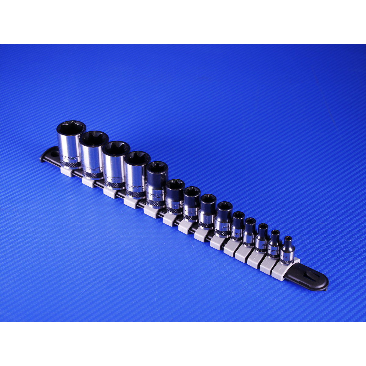TRX-Star* Socket Set 1/4", 3/8" & 1/2"Sq Drive E4-E24 14pc AK618B