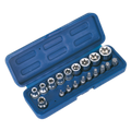 TRX-Star* Socket & Bit Set 3/8"Sq Drive 19pc AK6191