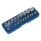 TRX-Star* Socket & Bit Set 3/8"Sq Drive 19pc AK6191