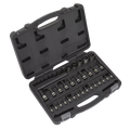 TRX-Star* Socket & Security Socket Bit Set 1/4", 3/8" & 1/2"Sq Drive 38pc AK6197B
