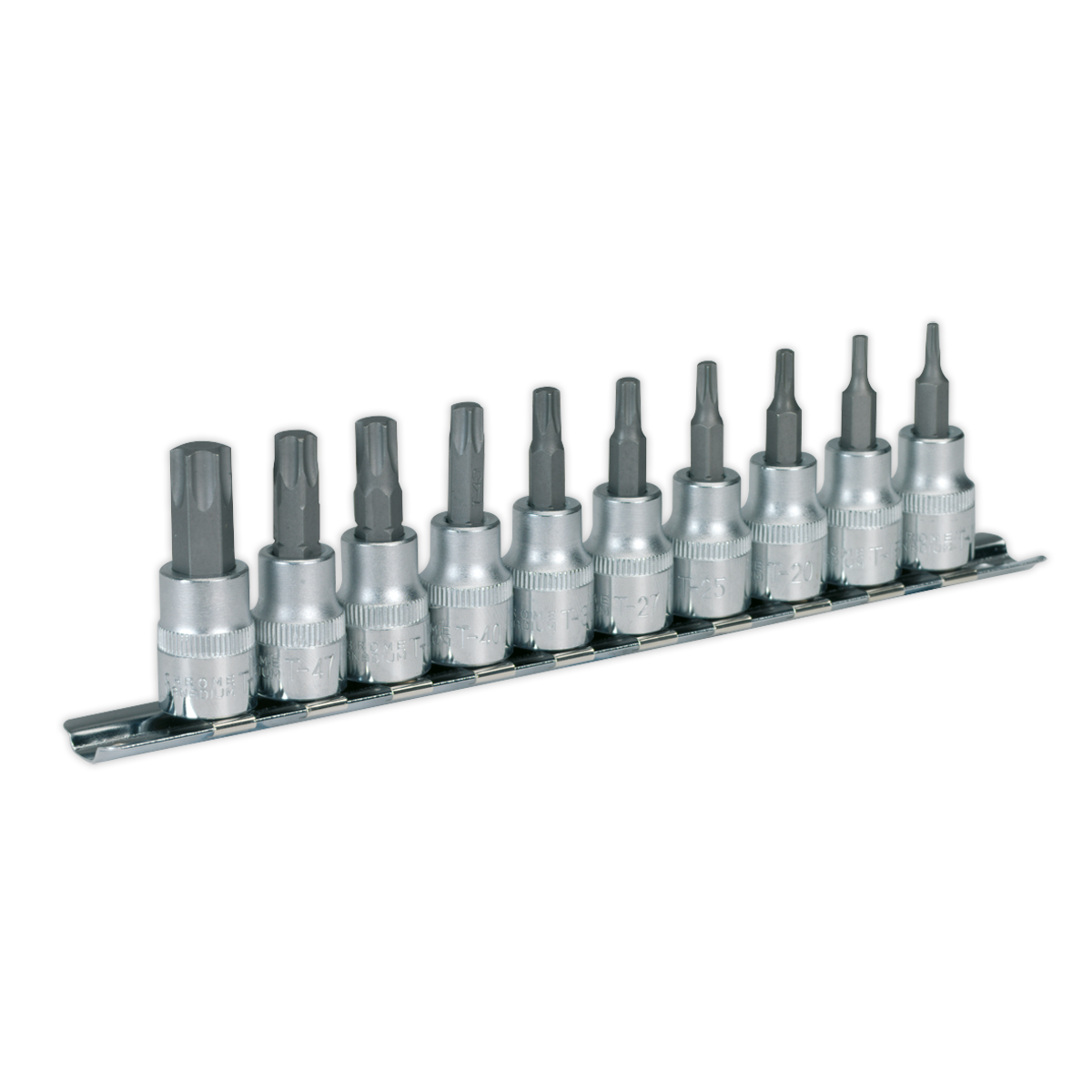TRX-Star* Socket Bit Set 3/8"Sq Drive 10pc AK6207