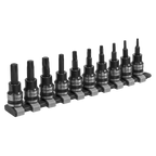 TRX-Star* Socket Bit Set 3/8"Sq Drive 10pc AK6207B