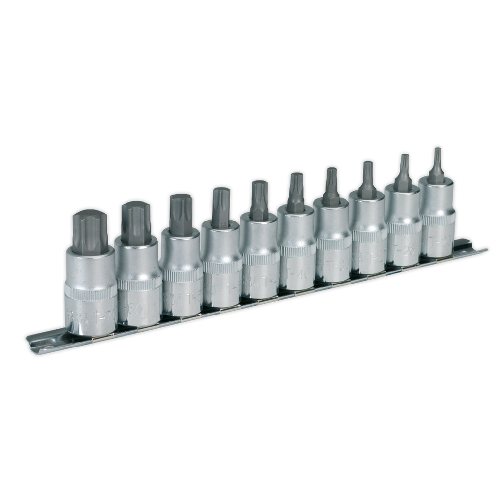 TRX-Star* Socket Bit Set 1/2"Sq Drive 10pc AK6208