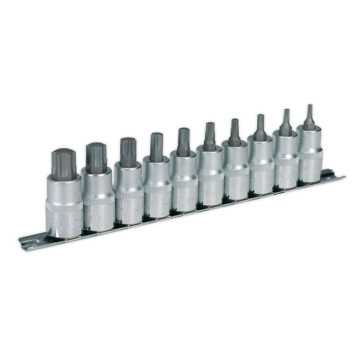 TRX-Star* Socket Bit Set 1/2"Sq Drive 10pc AK6208