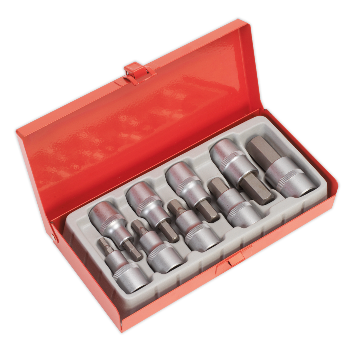 Hex Socket Bit Set 1/2"Sq Drive 9pc AK620