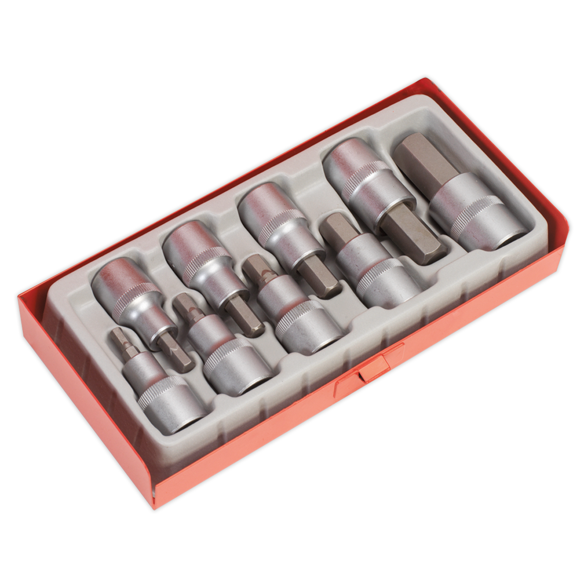 Hex Socket Bit Set 1/2"Sq Drive 9pc AK620
