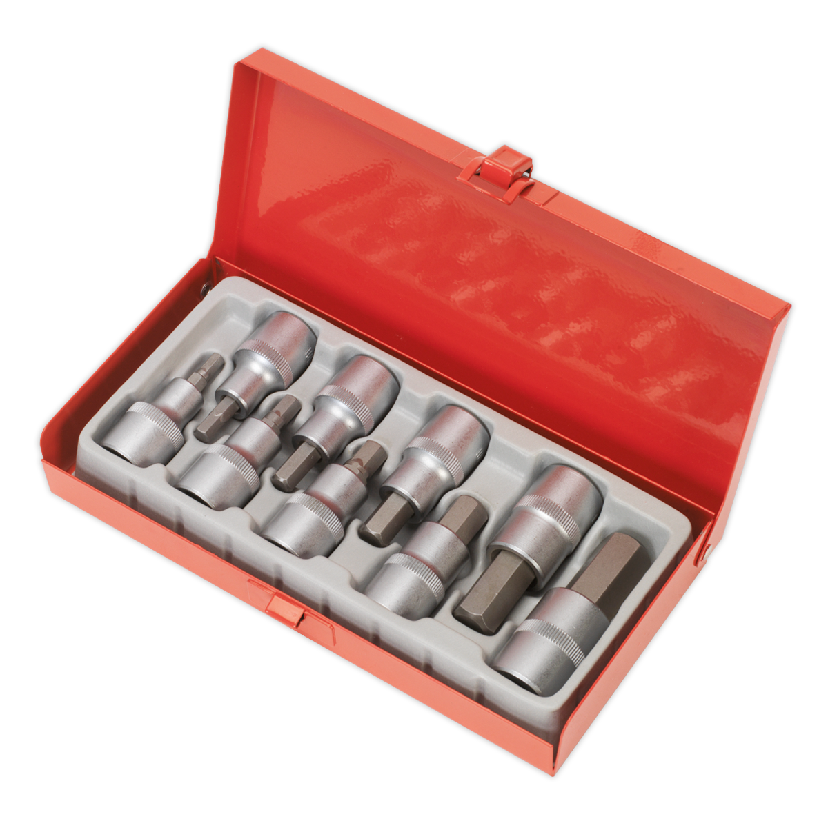 Hex Socket Bit Set 1/2"Sq Drive 9pc AK620