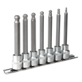 Ball-End Hex Socket Bit Set 3/8"Sq Drive 7pc AK6212