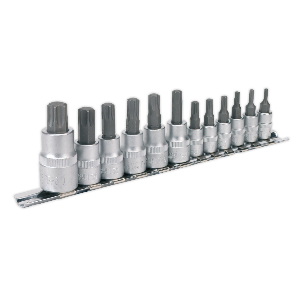 TRX-Star* Socket Bit Set 1/4", 3/8" & 1/2"Sq Drive 12pc AK6213