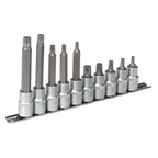 Spline Socket Bit Set 1/2"Sq Drive 10pc AK6215