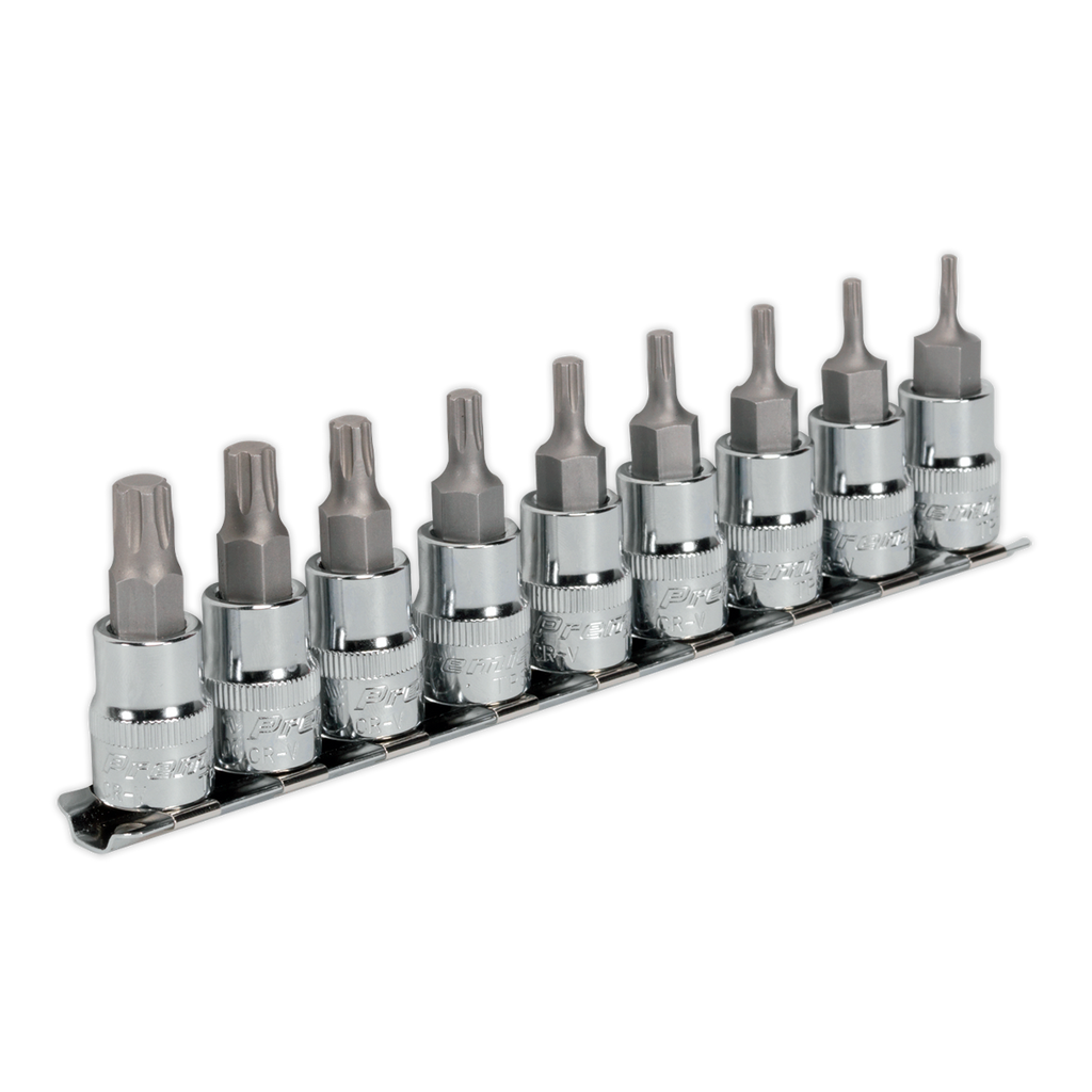 TRX-P* Socket Bit Set 3/8"Sq Drive 9pc AK6222