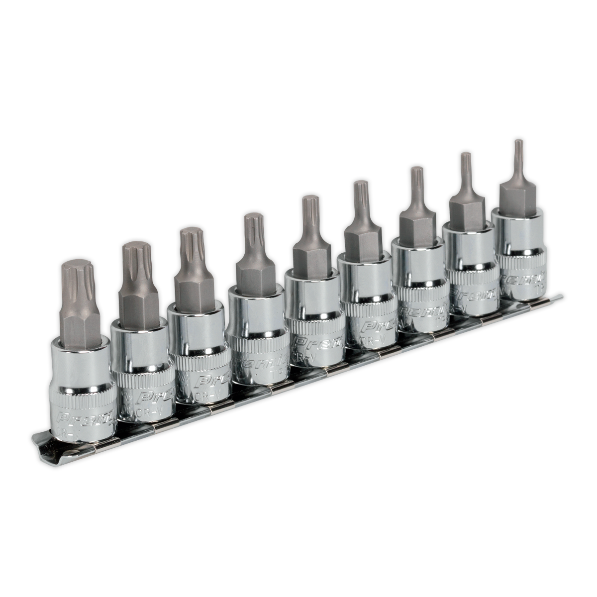 TRX-P* Socket Bit Set 3/8"Sq Drive 9pc AK6222