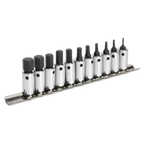 Hex Socket Bit Set 1/4"Sq Drive 11pc AK62251